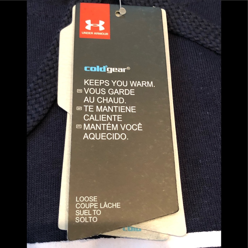 NWT Under Armour Mens Rival Fleece Logo Hoodie - Picture 5 of 7